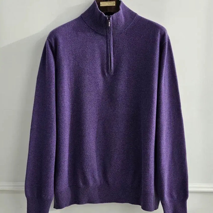 [BUNJANG] Brioni Cashmere Half-Zip Sweater / 브리오니 캐시미어 하프집업 스웨터