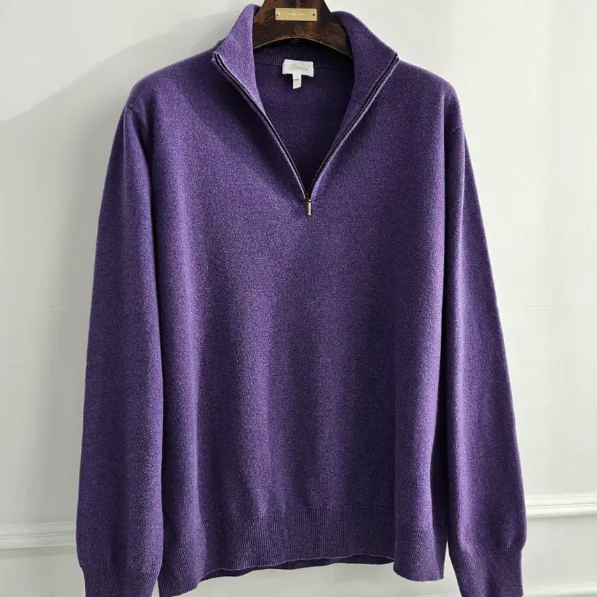 [BUNJANG] Brioni Cashmere Half-Zip Sweater / 브리오니 캐시미어 하프집업 스웨터