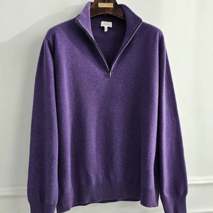 [BUNJANG] Brioni Cashmere Half-Zip Sweater / 브리오니 캐시미어 하프집업 스웨터