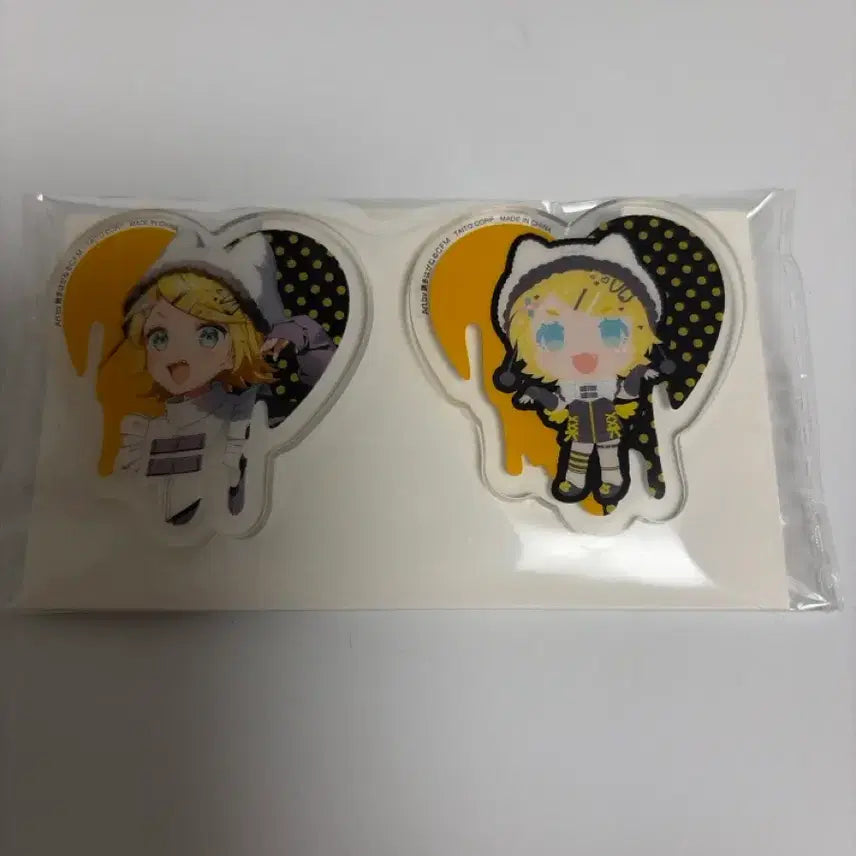 [BUNJANG] Kagamine Rin Vocaloid Acrylic Stand Set (2 Pieces) / 보컬로이드 카가미네 린 아크릴 스탠드 2개