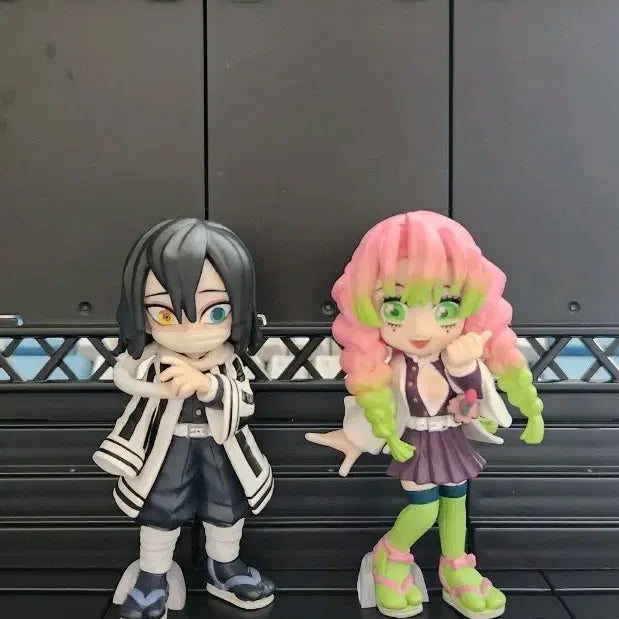 [BUNJANG] Bandai Spirits Obanai Iguro &amp; Mitsuri Kanroji Bundle Set Figures / 팔버스 이구로, 미츠리 일괄 판매