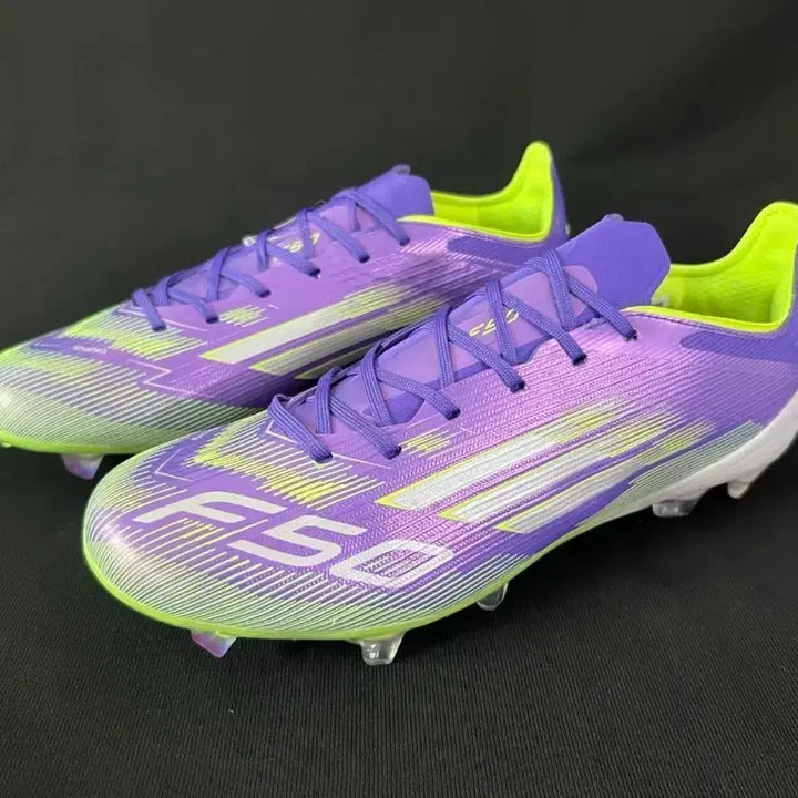 [BUNJANG] Adidas F50 Soccer Cleats Purple/Lime Size 265 / 아디다스 F50 축구화 보라/라임 사이즈 265  42