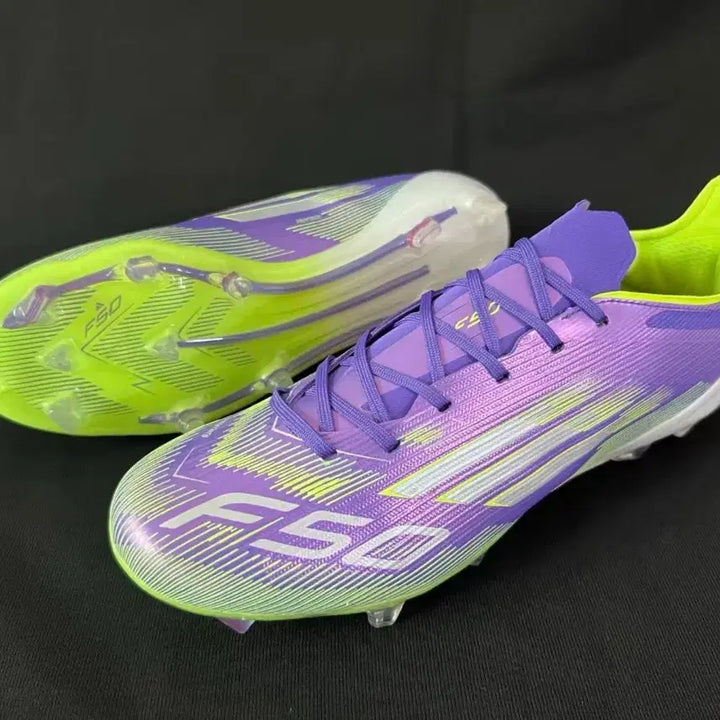 [BUNJANG] Adidas F50 Soccer Cleats Purple/Lime Size 265 / 아디다스 F50 축구화 보라/라임 사이즈 265  42