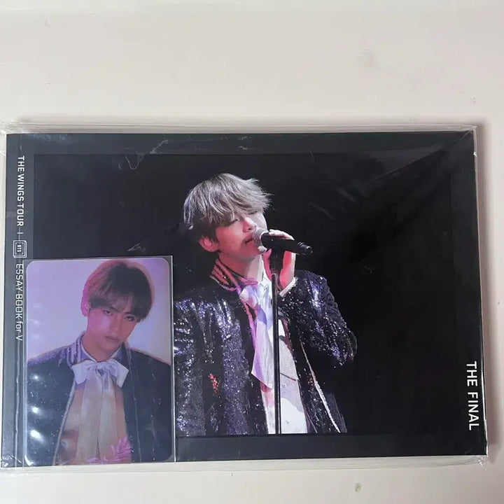 [BUNJANG] BTS Wings Tour V Taehyung Essay Book Photocard / 방탄 윙파콘 뷔 태형 에세이북 포카 양도