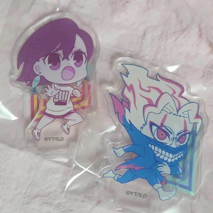 [BUNJANG] Dandadan Momo Acrylic Stand Bundle Set / 단다단 아크릴 스탠드 모모 오카룽 일괄 판매