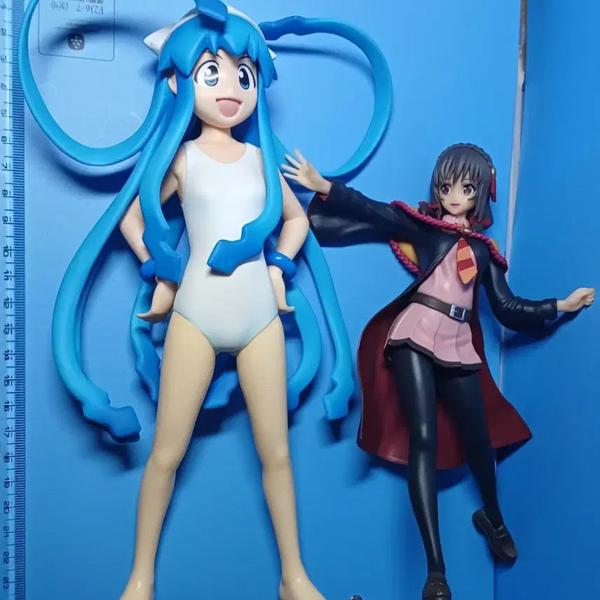 [BUNJANG] Bishoujo Figure Set (2 Types) - Inkling Girl - No Stands / [정크] 미소녀 피규어 2종 [발판 없음] (오징어 소녀)