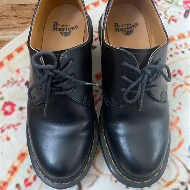 [BUNJANG] Dr. Martens 3-Eye Black Derby Shoes (US Women&