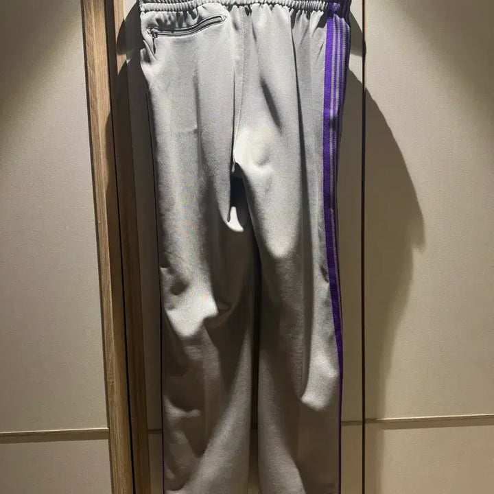 [BUNJANG] Needles Track Pants Grey/Purple M / Needles 니들스 트랙 팬츠 그레이/퍼플