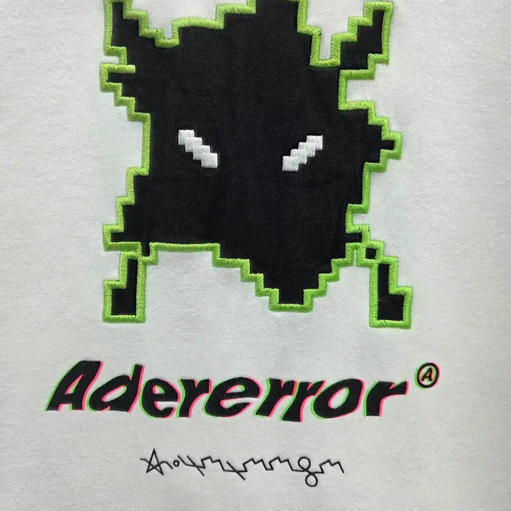 [BUNJANG] Ader Error A1 White Short Sleeve T-Shirt / A1사이즈 아더애러 베이터 화이트 반팔