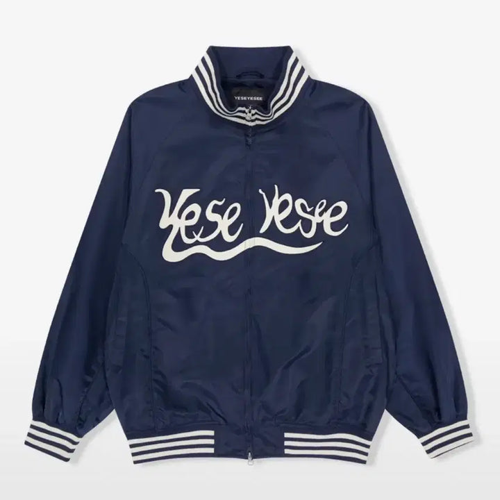 [BUNJANG] YESEYESEE High Neck Stadium Jacket Navy M / YESEYESEE 하이넥 스타디움자켓 네이비 M size