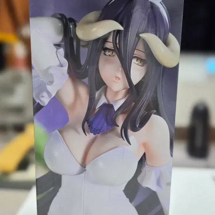 [BUNJANG] Overlord Albedo BiCute Bunny Girl Figure (Sealed) / 오버로드 알베도 BiCute 바니걸  피규어(미개봉)