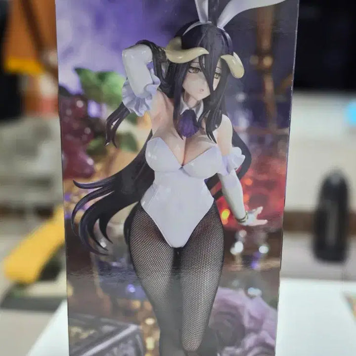 [BUNJANG] Overlord Albedo BiCute Bunny Girl Figure (Sealed) / 오버로드 알베도 BiCute 바니걸  피규어(미개봉)