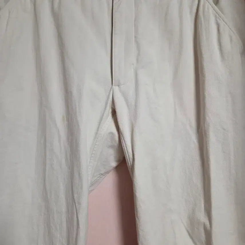 [BUNJANG] Nike Ivory Cotton Pants / 나이키 아이보리 면바지 팬츠