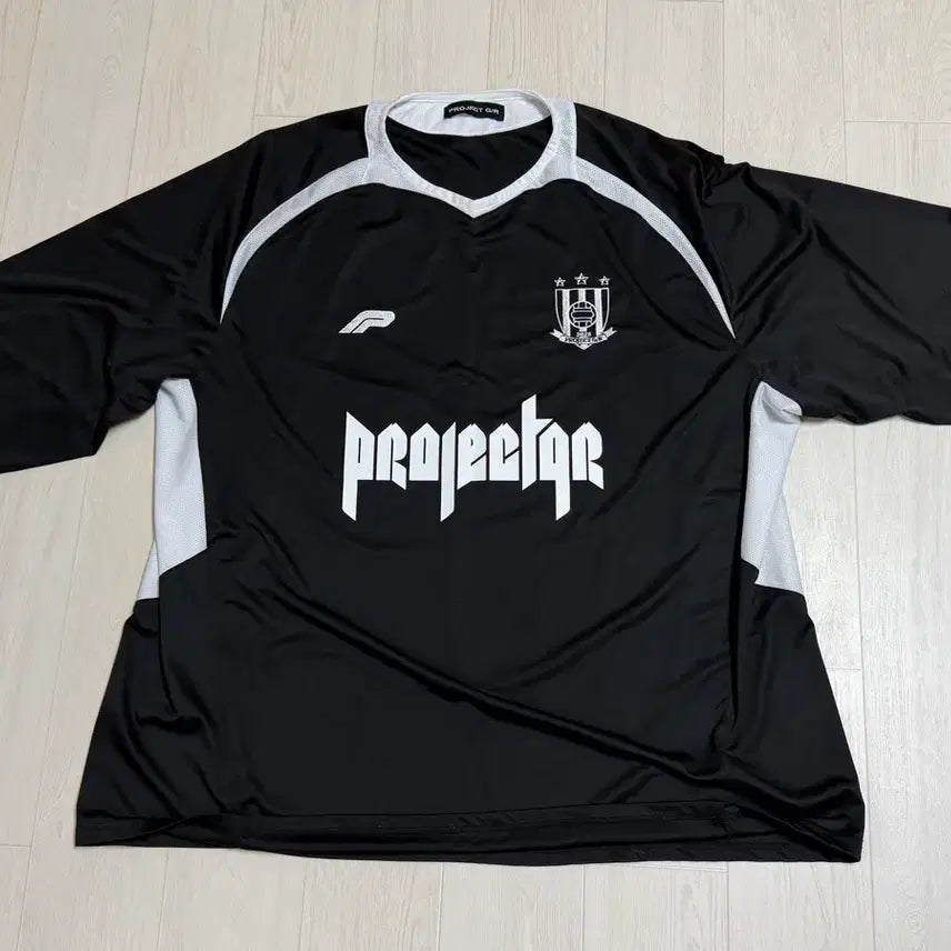 [BUNJANG] Project G/R Oversized Football Jersey Black / [2]프로젝트G/R 오버사이즈 풋볼 저지 블랙