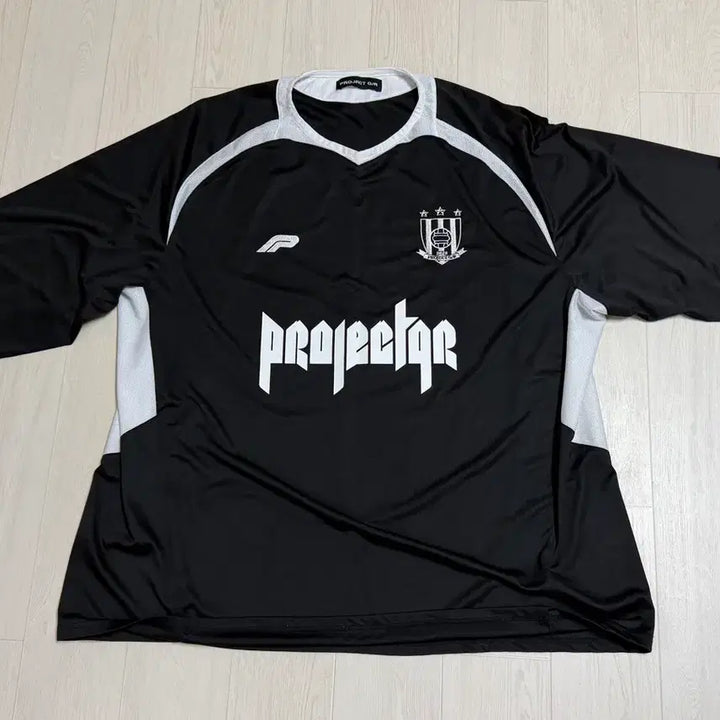 [BUNJANG] Project G/R Oversized Football Jersey Black / [2]프로젝트G/R 오버사이즈 풋볼 저지 블랙