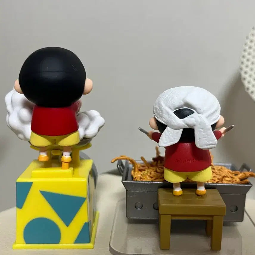 [BUNJANG] Crayon Shin-chan Cooking Re-Ment Yakisoba &amp; Flour Bomb Bundle Set / (일괄) 짱구 요리 리멘트 야끼소바 &amp; 밀가루 범벅