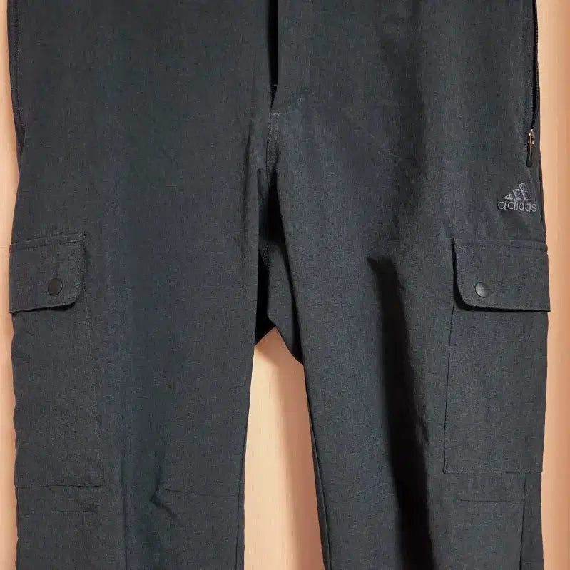 [BUNJANG] Adidas Black Cargo Pants / 아디다스 블랙 카고 팬츠