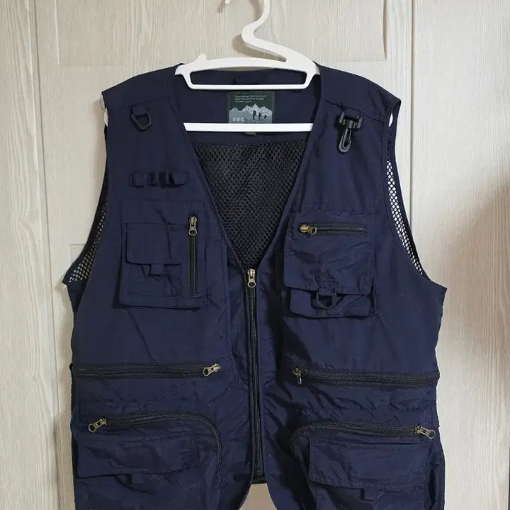 [BUNJANG] Navy 2XL Fishing/Hiking Vest / 네이비 2XL 낚시/등산 조끼