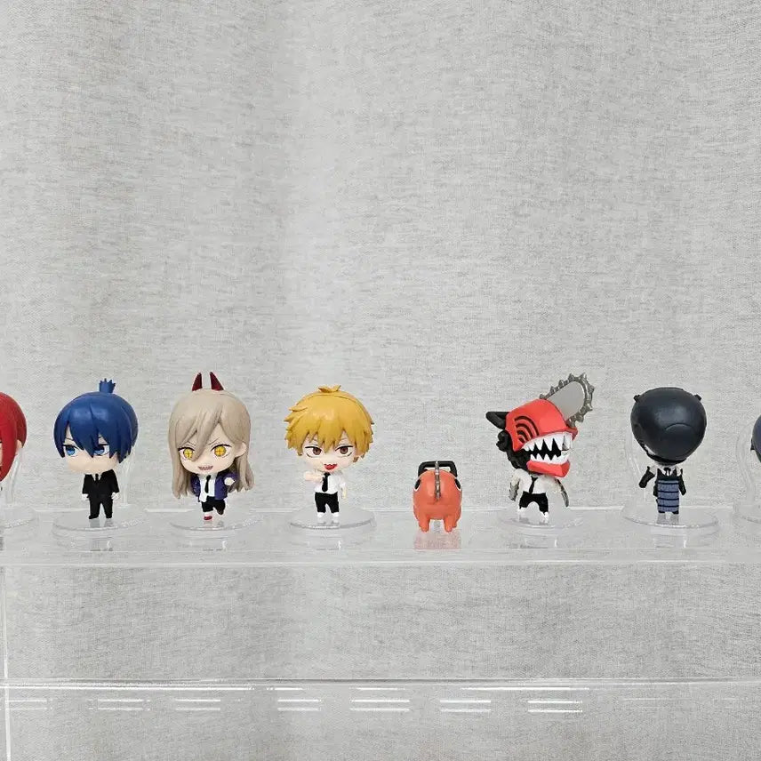 [BUNJANG] Chainsaw Man Gachapon Figures (Set of 8) / 체인소맨 가챠 피규어 8종 일괄판매