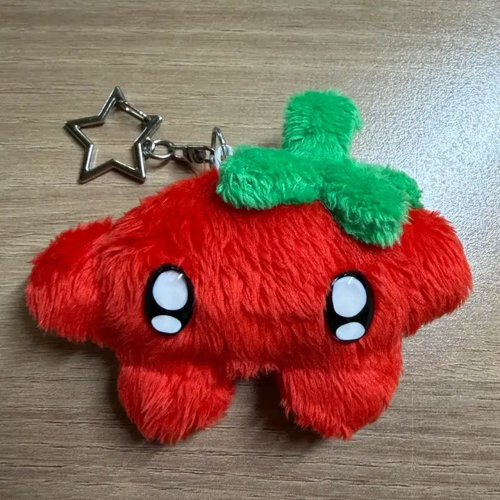 [BUNJANG] Myoimy O-long O-long Tomato Keyring / 묘이묘 초롱초롱 토마토 키링
