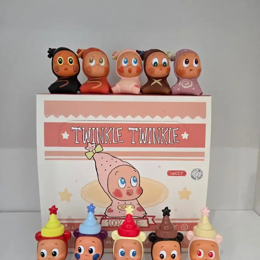 [BUNJANG] Pop Mart Little Star My Flavor Combination Set B (Includes 1 Secret) / 팝마트 작은별 나만의 맛조합 B세트ㅡ시크릿1개 포함 (딸기우유)