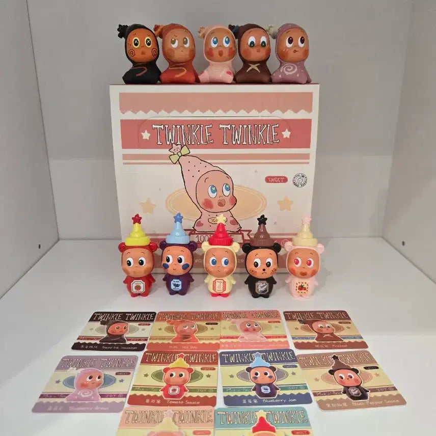 [BUNJANG] Pop Mart Little Star My Flavor Combination Set B (Includes 1 Secret) / 팝마트 작은별 나만의 맛조합 B세트ㅡ시크릿1개 포함 (딸기우유)