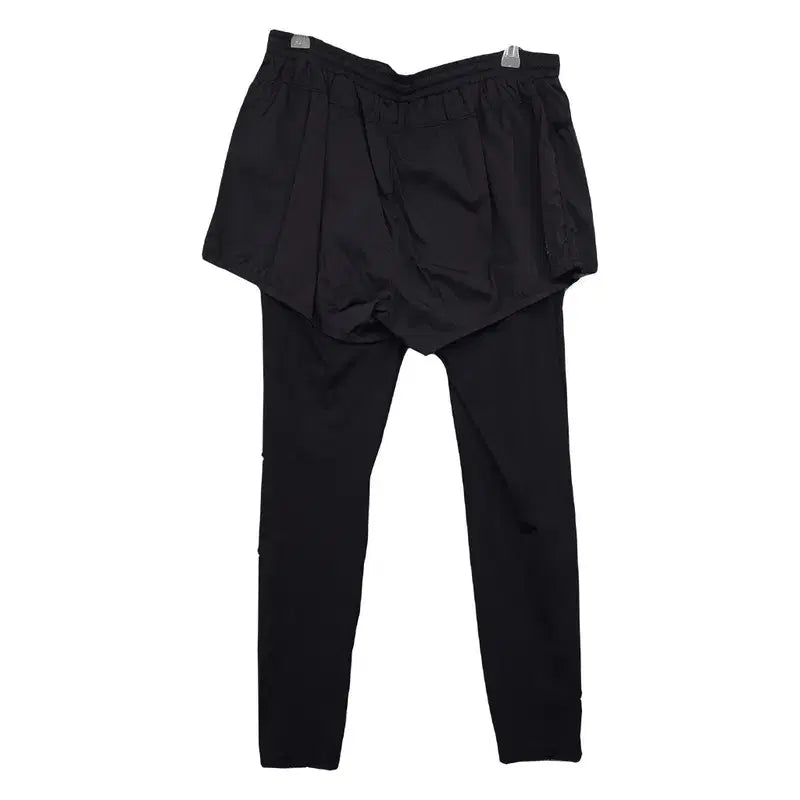 [BUNJANG] The North Face Black Logo Skirt Leggings (Size 75) / 노스페이스 블랙 로고 치마 레깅스 75