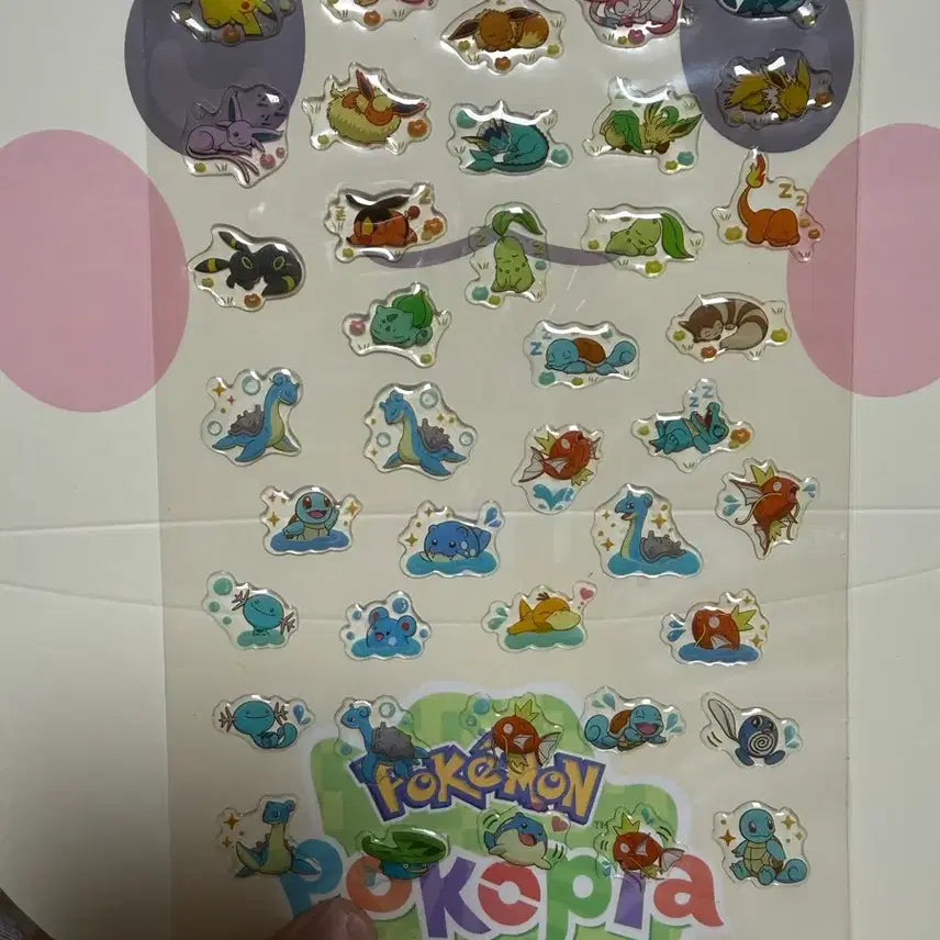 [BUNJANG] Pokemon Secret Forest Sticker Set / 포켓몬 시크릿포레스트 스티커세트