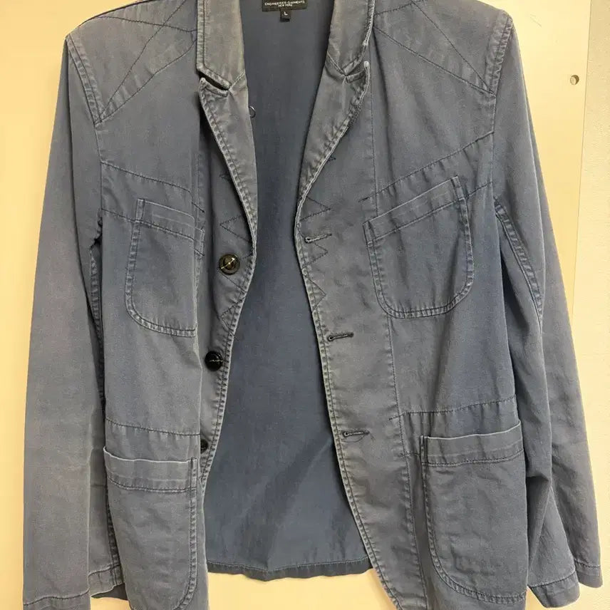 [BUNJANG] Engineered Garments Bedford Jacket Navy Cotton L / 엔지니어드 가먼츠 베드포드 자켓 네이비 코튼 L