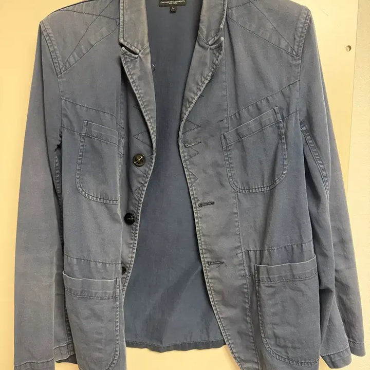 [BUNJANG] Engineered Garments Bedford Jacket Navy Cotton L / 엔지니어드 가먼츠 베드포드 자켓 네이비 코튼 L