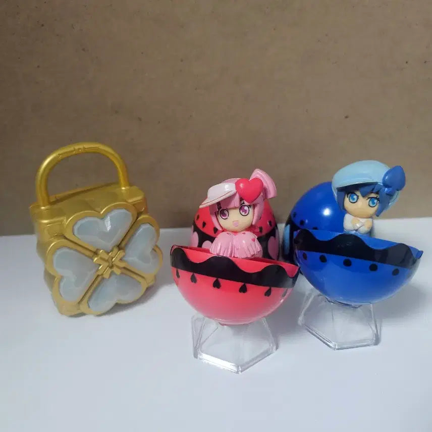 [BUNJANG] Shugo Chara! Classic Ran, Miki, Humpty Lock Figure Set / 캐릭캐릭체인지 고전 란,미키, 험프티록 (스우x)