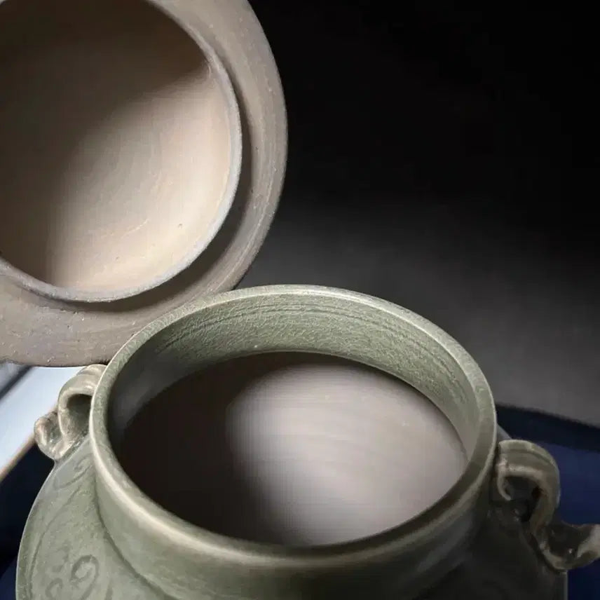 [BUNJANG] Authentic Five Dynasties Celadon Vase / 진품 오대말기 월요청자(운송시간10일)