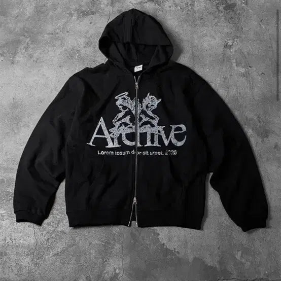 [BUNJANG] WOODZ Archive 1 Hoodie Zip-Up / 우즈 아카이브원 후드집업