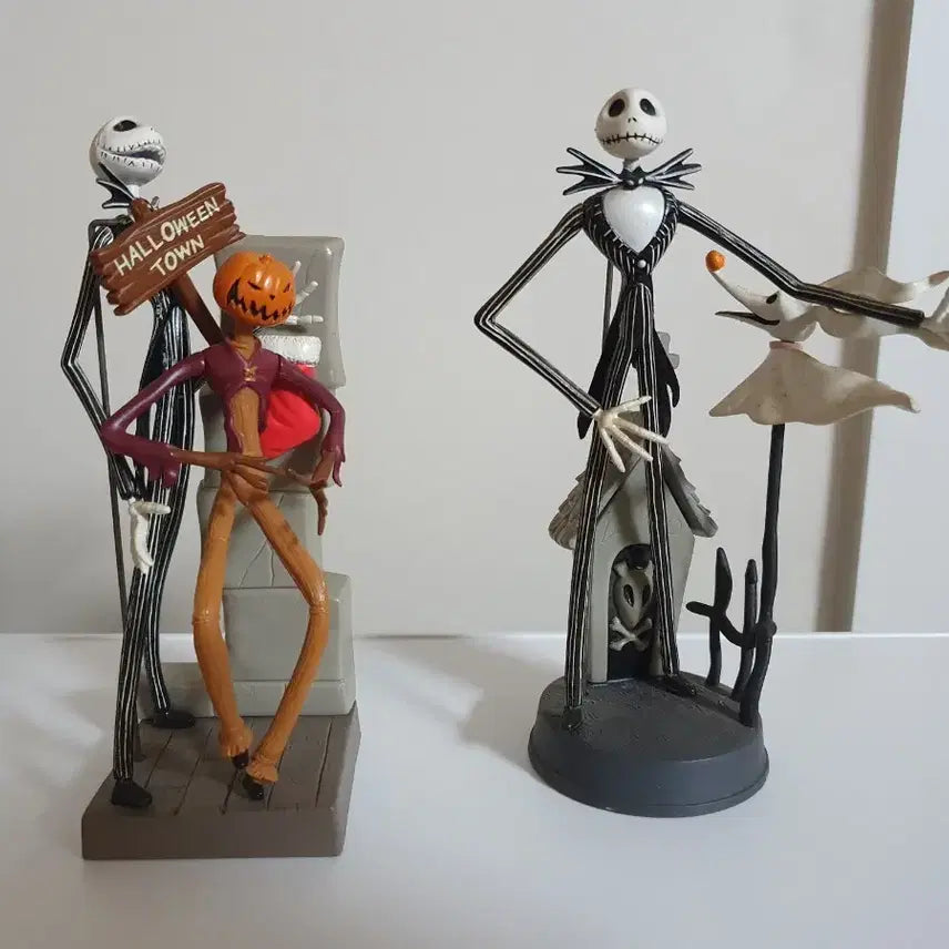 [BUNJANG] The Nightmare Before Christmas Jack Skellington Figure Bundle Set / 크리스마스 악몽 잭 피규어 세트 일괄