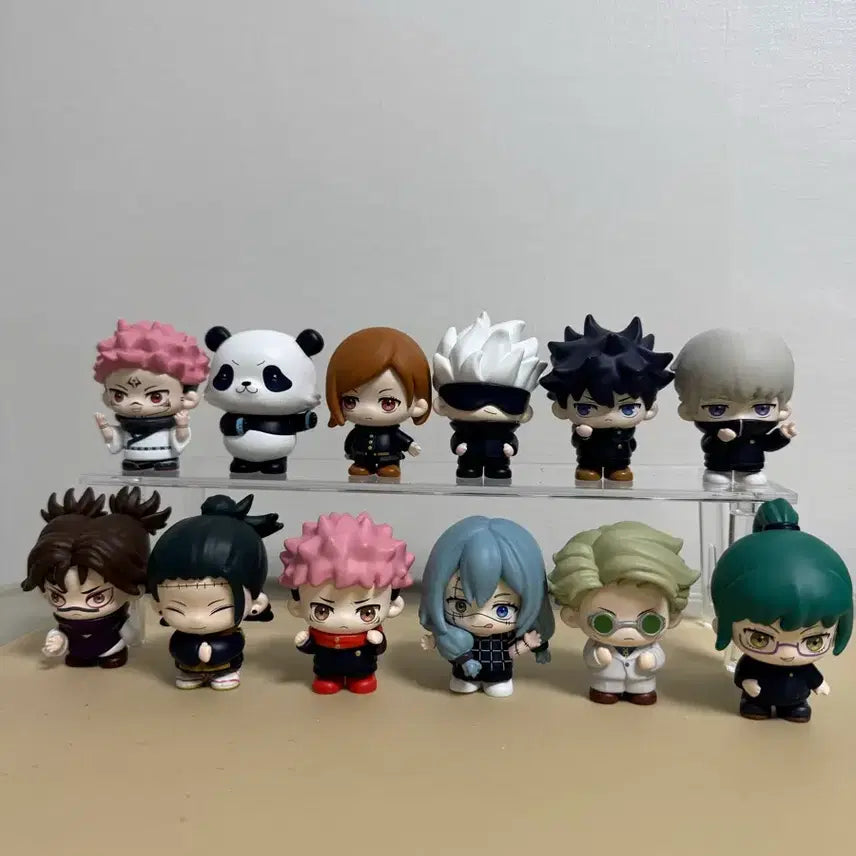 [BUNJANG] Jujutsu Kaisen Daily Life Figure 12 Types Full Set Bundle / 주술회전 일상 피규어 12종 전종 세트 일괄로팝니다(당일발송)