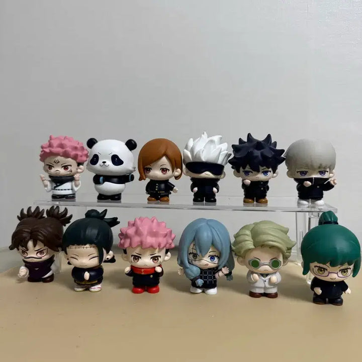 [BUNJANG] Jujutsu Kaisen Daily Life Figure 12 Types Full Set Bundle / 주술회전 일상 피규어 12종 전종 세트 일괄로팝니다(당일발송)