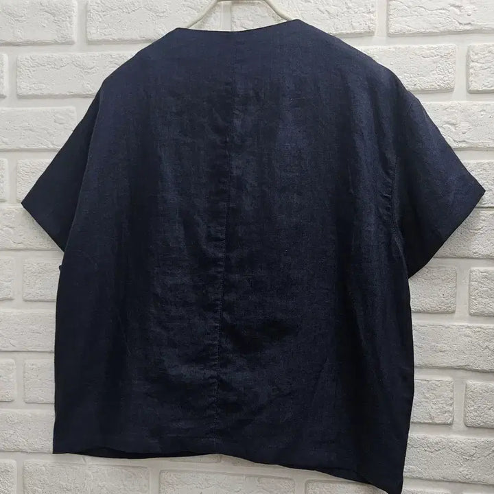 [BUNJANG] BY MIN Linen V-Neck Jacket / A4430  바이민 브이넥 린넨쟈켓(BY MIN)