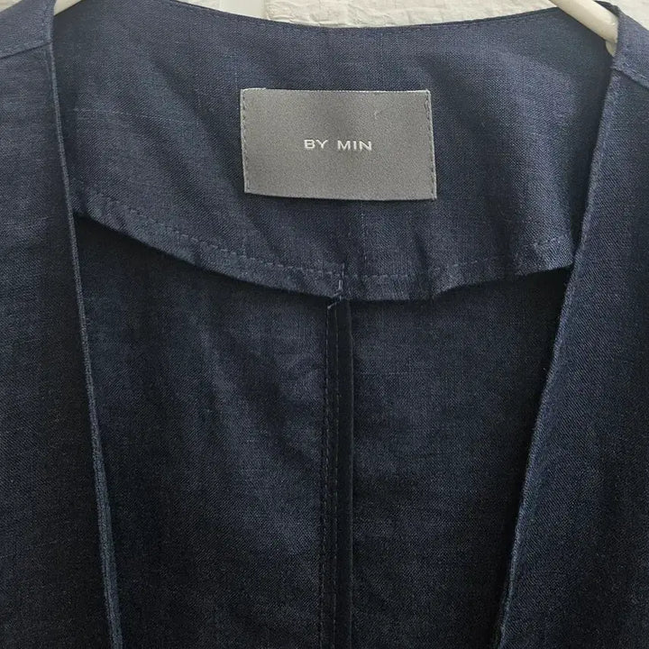 [BUNJANG] BY MIN Linen V-Neck Jacket / A4430  바이민 브이넥 린넨쟈켓(BY MIN)