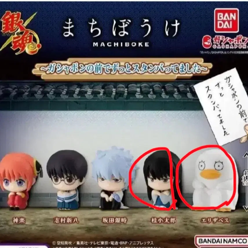 [BUNJANG] Gintama Machi Boko Vol. 1 Katsura &amp; Elizabeth Bundle Set (Sealed) / 미개봉) 은혼 마치보케 1탄 카츠라, 엘리자베스 일괄 판매