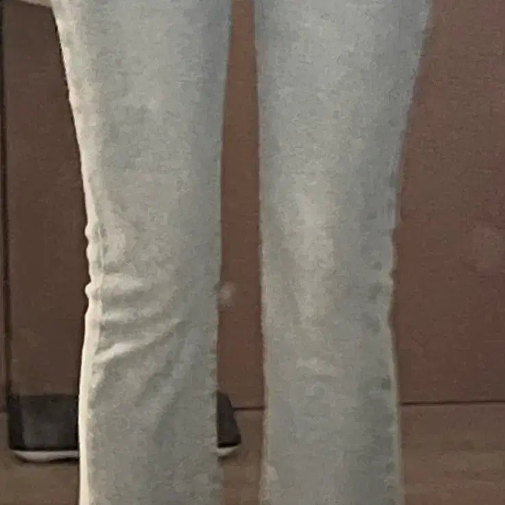 [BUNJANG] Light Wash Denim Bootcut Jeans / (착용샷 포함) 연청 데님 부츠컷 청바지