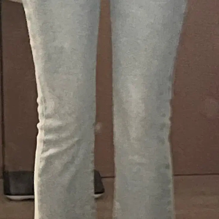 [BUNJANG] Light Wash Denim Bootcut Jeans / (착용샷 포함) 연청 데님 부츠컷 청바지