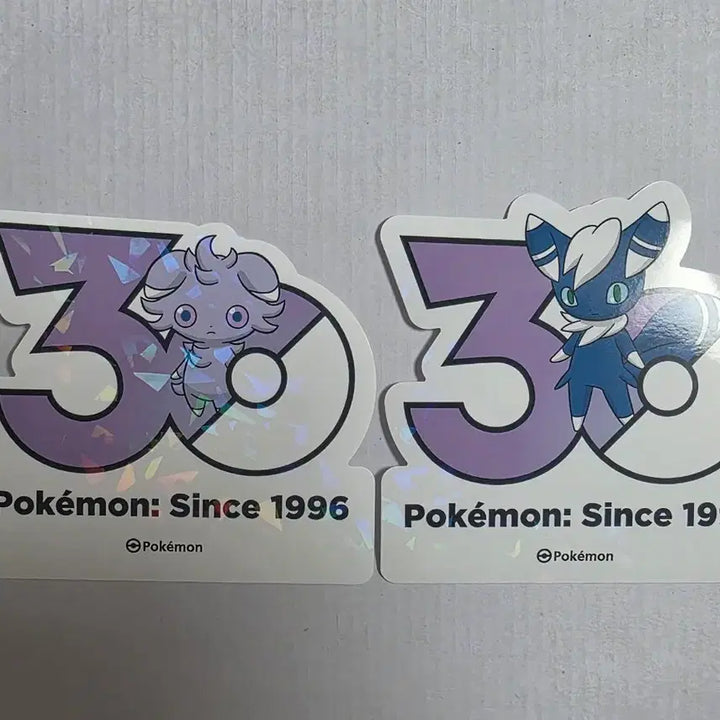 [BUNJANG] Nyasper Nyxex Pokemon 30th Anniversary Sticker Bundle Set / (일괄) 냐스퍼 냐오닉스 포켓몬 30주년 스티커