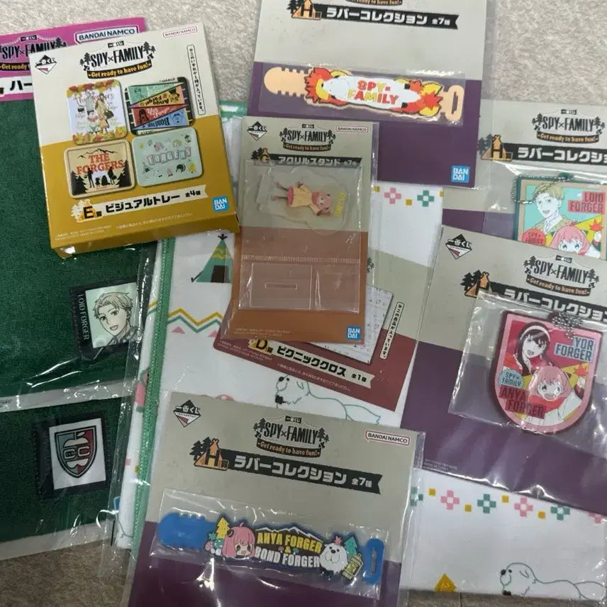 [BUNJANG] Spy x Family Ichiban Kuji Goods Bundle Set / 스파이패밀리 제일복권 굿즈 모음 일괄