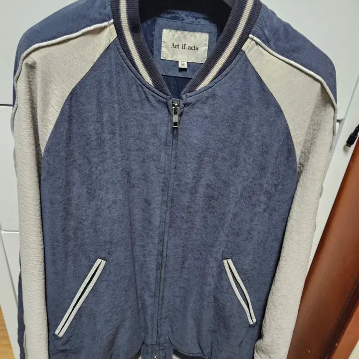 [BUNJANG] ART IF ACTS Souvenir Jacket Navy M / 아트이프액츠 수베니어 자켓 네이비(M)