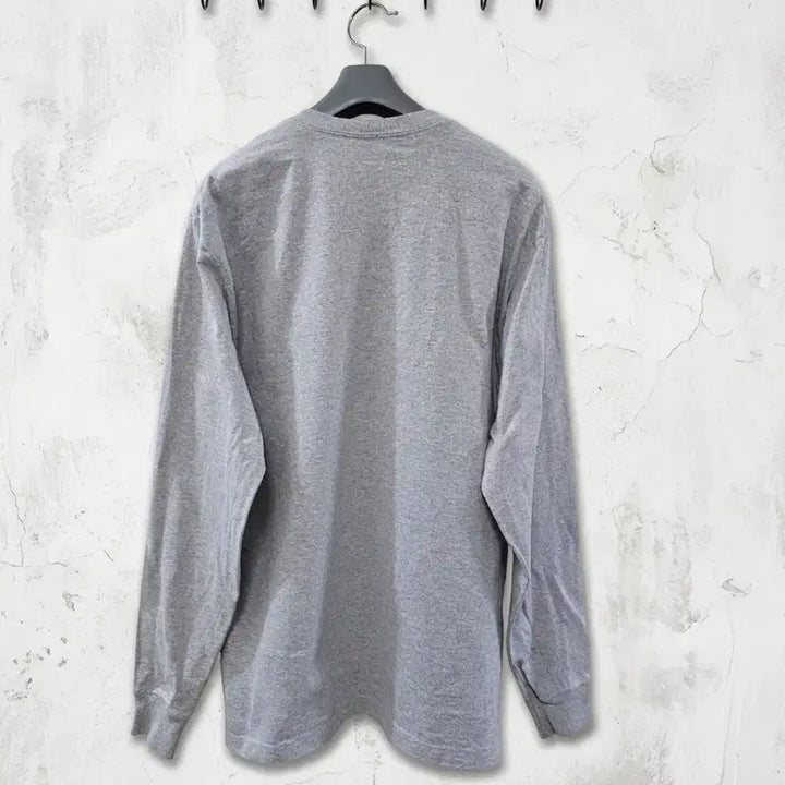 [BUNJANG] Carhartt Grey Pocket Long Sleeve T-Shirt - Medium / 칼하트 그레이 포켓 롱슬리브 M