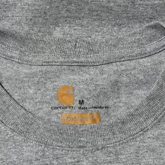 [BUNJANG] Carhartt Grey Pocket Long Sleeve T-Shirt - Medium / 칼하트 그레이 포켓 롱슬리브 M