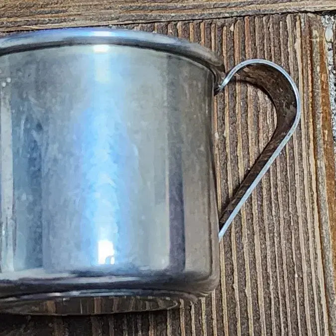 [BUNJANG] Vintage Sterling Silver Mug Cup / 빈티지스털링 실버 머그잔 컵