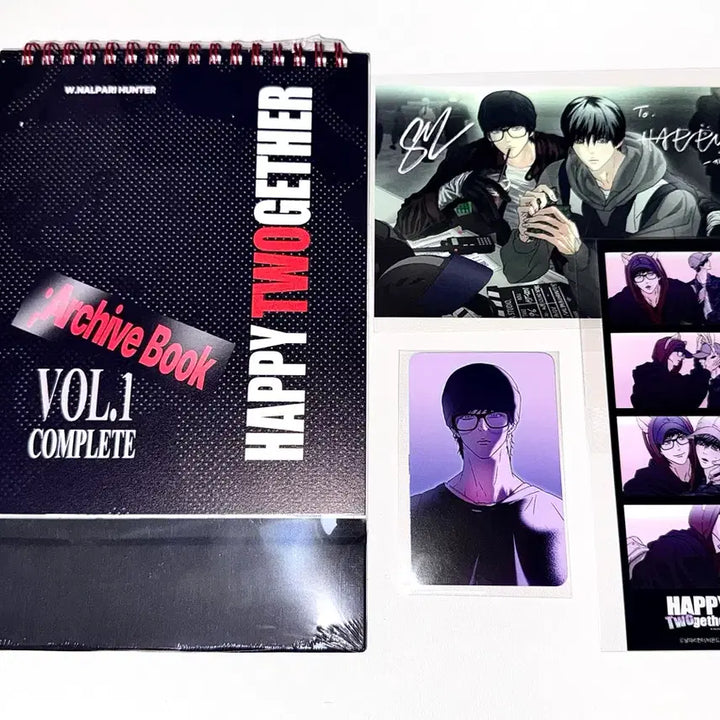 [BUNJANG] Happy Together Archive Book + Photocard + Four-Cut Photo Bundle Set (Sealed) / 미개봉)해피투게더 아카이브북 + 포카 + 네컷포토 마플샵