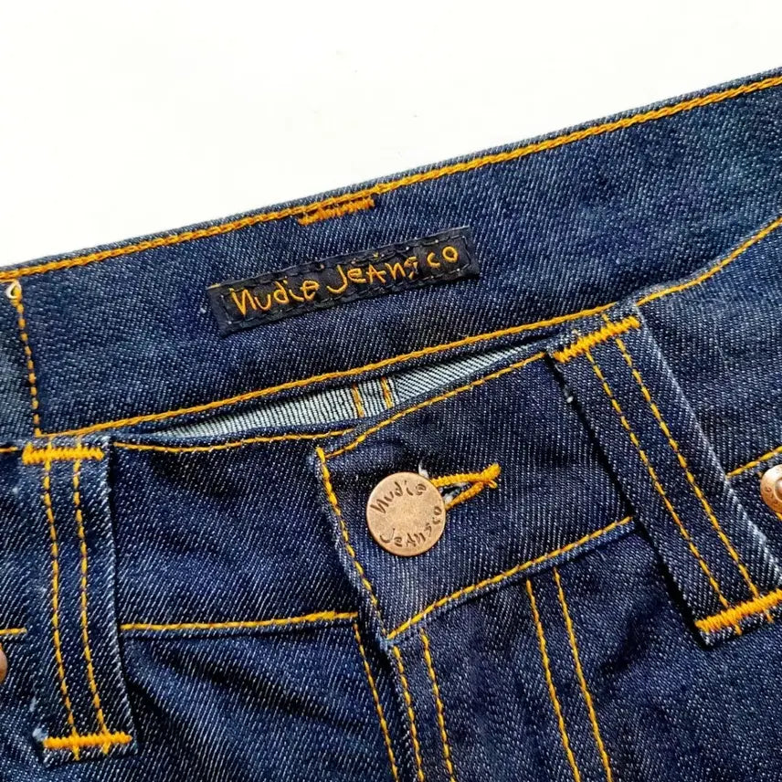 [BUNJANG] Nudie Jeans Slim Fit Stretch Denim Jeans / 새제품/누디진 청바지30-31/남녀공용 스판 진청