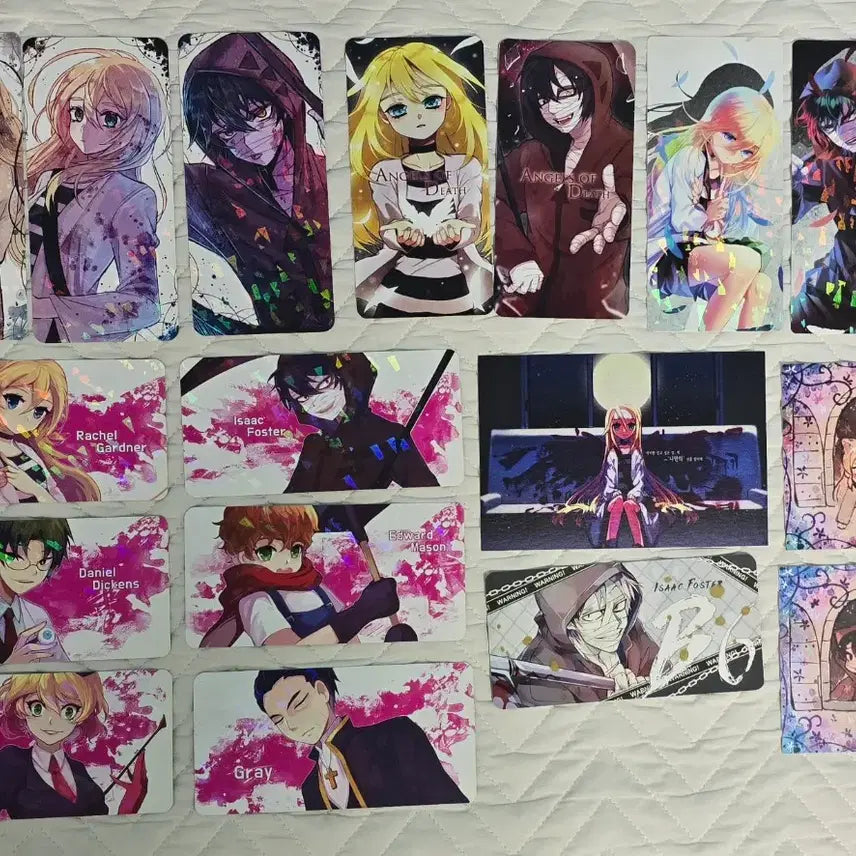 [BUNJANG] Angels of Death RPG Maker Horror Game Card Set / 쯔꾸르 공포게임 살육의 천사 카드텍 일괄